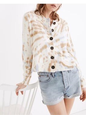 Madewell Tie-dye cardigan